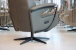 Gealux Best Choice Drenthe relaxfauteuil / relaxstoel elektrisch in leer met 2 motoren en een accu. Direct leverbaar. - Afbeelding 7