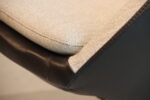 Gealux Arc 8019 modern design relaxfauteuil / relaxstoel in combi. leer/stof met 1 motor en een accu. Direct leverbaar. - Afbeelding 8