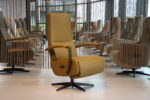 Gealux relaxfauteuil / relaxstoel GLX 045-25 in leer met 2 motoren en een accu. Direct leverbaar.