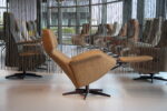Gealux Arc 8060 modern design relaxfauteuil / relaxstoel in stof met 2 motoren en een accu. Direct leverbaar. - Afbeelding 5