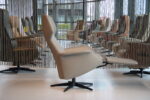 Gealux Arc 8060 modern design relaxfauteuil / relaxstoel in leer met 2 motoren en een accu. Direct leverbaar.