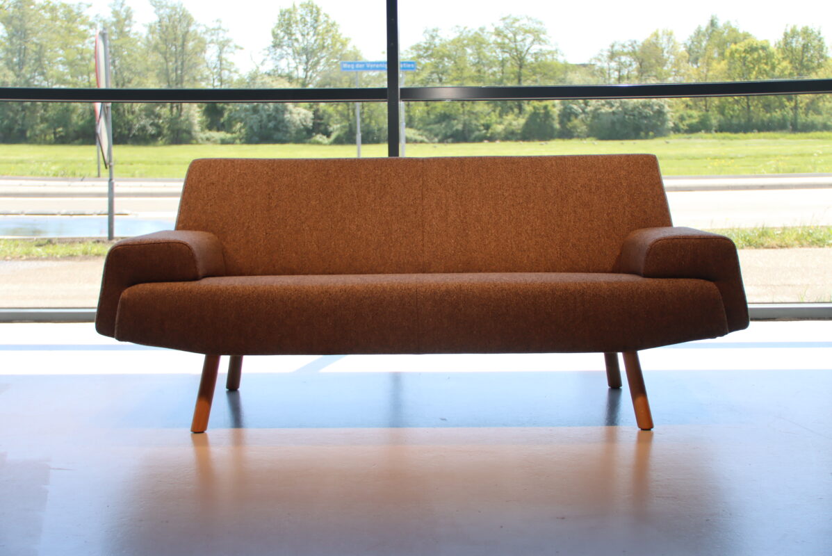 Havee Cloak design bank Sky 2,5 zits 190 cm breed in stof Danish Art Weaving. Direct leverbaar