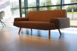 Havee Cloak design bank Sky 2,5 zits 190 cm breed in stof Danish Art Weaving. Direct leverbaar - Afbeelding 3
