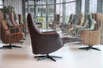 Elektrisch verstelbaar relaxfauteuil / relaxstoel in leer Polo 1100 Twinz 8102 van Gealux 3 motoren met accu. Direct leverbaar. - Afbeelding 2
