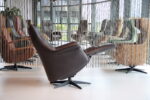 Elektrisch verstelbaar relaxfauteuil / relaxstoel in leer Polo 1100 Twinz 8102 van Gealux 3 motoren met accu. Direct leverbaar. - Afbeelding 8