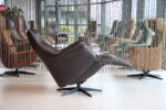 Elektrisch verstelbaar relaxfauteuil / relaxstoel in leer Polo 1100 Twinz 8102 van Gealux 3 motoren met accu. Direct leverbaar. - Afbeelding 5