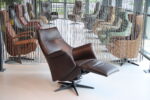 Elektrisch verstelbaar relaxfauteuil / relaxstoel in leer Polo 1100 Twinz 8102 van Gealux 3 motoren met accu. Direct leverbaar. - Afbeelding 4