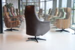 Elektrisch verstelbaar relaxfauteuil / relaxstoel in leer Polo 1100 Twinz 8102 van Gealux 3 motoren met accu. Direct leverbaar.