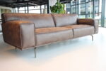 Bank / Bankstel / Hoekopstelling / model Weaver van Het Anker in stof of leer. - Afbeelding 5