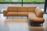 Bank / Bankstel / Hoekopstelling / model SHADOW van Het Anker in stof of leer. - Afbeelding 5