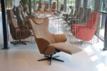 Elektrisch verstelbaar relaxfauteuil/relaxstoel RELAX4U Nova NV-1026N Stof Kleur Bruin van De Toekomst met 3 motoren en accu. Direct leverbaar. - Afbeelding 6
