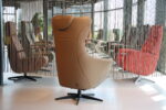 Elektrisch verstelbaar relaxfauteuil/relaxstoel RELAX4U Nova NV-1026N Stof Kleur Bruin van De Toekomst met 3 motoren en accu. Direct leverbaar. - Afbeelding 7