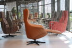Elektrisch verstelbaar relaxfauteuil/relaxstoel RELAX4U Nova NV-1026N Leer Kleur Cognac De Toekomst met 3 motoren en accu. Direct leverbaar. - Afbeelding 2