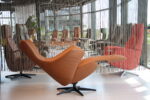 Elektrisch verstelbaar relaxfauteuil/relaxstoel RELAX4U Nova NV-1026N Leer Kleur Cognac De Toekomst met 3 motoren en accu. Direct leverbaar. - Afbeelding 4