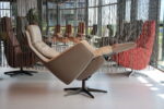 Elektrisch verstelbaar relaxfauteuil / relaxstoel voor lange mensen Twinz 8140 XL in Leer Polo van Gealux 3 motoren met accu. Direct leverbaar. - Afbeelding 5