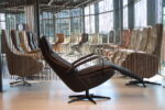 Elektrisch verstelbaar relaxfauteuil / relaxstoel Twice Pro TW-218N Large van De Toekomst leer zwart met 3 motoren en een accu. Direct leverbaar. - Afbeelding 6
