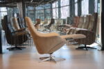 Elektrisch verstelbaar relaxfauteuil/relaxstoel RELAX4U Nova NV-1025N Stof kleur Taupe De Toekomst met 3 motoren en accu. Direct leverbaar. - Afbeelding 3