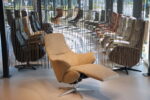 Elektrisch verstelbaar relaxfauteuil/relaxstoel RELAX4U Nova NV-1025N Stof kleur Taupe De Toekomst met 3 motoren en accu. Direct leverbaar. - Afbeelding 8