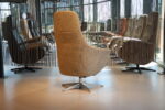 Elektrisch verstelbaar relaxfauteuil/relaxstoel RELAX4U Nova NV-1025N Stof kleur Taupe De Toekomst met 3 motoren en accu. Direct leverbaar. - Afbeelding 9