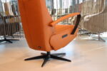 Elektrisch verstelbaar relaxfauteuil / relaxstoel Twice Pro TW-143N Large van Meubelfabriek De Toekomst in leer 3 motoren en een accu. Direct leverbaar. - Afbeelding 10