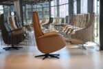 Elektrisch verstelbaar relaxfauteuil / relaxstoel Twice Pro TW-227N Large van Meubelfabriek De Toekomst in leer Noce 3 motoren en een accu. Direct leverbaar. - Afbeelding 2