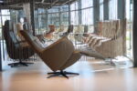 Sta op stoel Elektrisch verstelbaar relaxfauteuil Twice Pro TW-082N Medium van Meubelfabriek De Toekomst in leer Avocado 3 motoren en een accu. Direct leverbaar. - Afbeelding 7