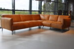 Het Anker Hoekbank Valence Africa leder Caramel 285x225 cm. Direct leverbaar. - Afbeelding 2
