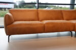 Het Anker Hoekbank Valence Africa leder Caramel 285x225 cm. Direct leverbaar. - Afbeelding 4