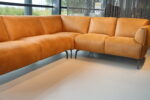 Het Anker Hoekbank Valence Africa leder Caramel 285x225 cm. Direct leverbaar. - Afbeelding 5
