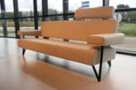 Havee Cloak model Stone 3 zits 216 cm breed in Steiner (Ohmann) Aarau natur kleur 425. Direct leverbaar. - Afbeelding 3