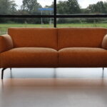 Het Anker 3 zits bank Valence Stof Partner Caramel 200 cm. Direct leverbaar.