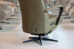 Sta op stoel Elektrisch verstelbaar relaxfauteuil Twinz 216 in Leer Polo kleur Moss van Gealux 3 motoren met accu. Direct leverbaar. - Afbeelding 9