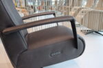 Relaxfauteuil / Relaxstoel Cupido in rundleer Rancho kleur Moro van De Toekomst met 2 motoren en een accu. Direct leverbaar. - Afbeelding 8