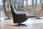 Elektrisch verstelbaar relaxfauteuil / relaxstoel Twinz 105 in Leer Polo kleur Graphiet van Gealux met 3 motoren en accu. Direct leverbaar. - Afbeelding 2