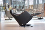 Elektrisch verstelbaar relaxfauteuil / relaxstoel Twinz 105 in Leer Polo kleur Graphiet van Gealux met 3 motoren en accu. Direct leverbaar. - Afbeelding 5