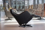 Elektrisch verstelbaar relaxfauteuil / relaxstoel Twinz 105 in Leer Polo kleur Graphiet van Gealux met 3 motoren en accu. Direct leverbaar. - Afbeelding 6