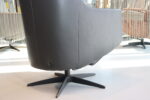 Elektrisch verstelbaar relaxfauteuil / relaxstoel Twinz 105 in Leer Polo kleur Graphiet van Gealux met 3 motoren en accu. Direct leverbaar. - Afbeelding 9