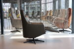 Elektrisch verstelbaar relaxfauteuil / relaxstoel Twinz 107 in Leer Polo kleur 1106 Groen van Gealux met 3 motoren en accu. Direct leverbaar. - Afbeelding 2