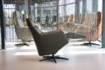 Elektrisch verstelbaar relaxfauteuil / relaxstoel Twinz 107 in Leer Polo kleur 1106 Groen van Gealux met 3 motoren en accu. Direct leverbaar. - Afbeelding 3
