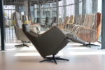 Elektrisch verstelbaar relaxfauteuil / relaxstoel Twinz 107 in Leer Polo kleur 1106 Groen van Gealux met 3 motoren en accu. Direct leverbaar. - Afbeelding 6