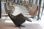 Elektrisch verstelbaar relaxfauteuil / relaxstoel Twinz 107 in Leer Polo kleur 1106 Groen van Gealux met 3 motoren en accu. Direct leverbaar. - Afbeelding 7