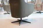 Elektrisch verstelbaar relaxfauteuil / relaxstoel Twinz 108 in combi leer/Stof kleur Groen van Gealux met 3 motoren en accu. Direct leverbaar. - Afbeelding 9