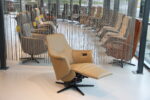 Sta op stoel Elektrisch verstelbaar relaxfauteuil Twinz 8120 in Leer Polo kleur Taupe van Gealux 3 motoren met accu. Direct leverbaar. - Afbeelding 7