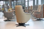 Sta op stoel Elektrisch verstelbaar relaxfauteuil Twinz 8120 in Leer Polo kleur Taupe van Gealux 3 motoren met accu. Direct leverbaar. - Afbeelding 8