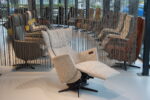 Sta op stoel Elektrisch verstelbaar relaxfauteuil Twinz 8091 in Stof Lathuile 03 kleur Creme van Gealux 2 motoren met accu. Direct leverbaar. - Afbeelding 7