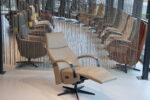 Elektrisch verstelbaar relaxfauteuil / relaxstoel Twinz 621 in Leer Polo 1028 kleur Taupe van Gealux met 3 motoren en accu. Direct leverbaar. - Afbeelding 7