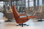 Elektrisch verstelbaar relaxfauteuil / relaxstoel Twinz 6004 in Leer Polo 1093 kleur Cognac van Gealux met 3 motoren en accu. Direct leverbaar. - Afbeelding 2