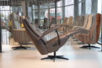 Elektrisch verstelbaar relaxfauteuil / relaxstoel Twinz 234 in Leer Elegance kleur Antraciet van Gealux met 3 motoren en accu. Direct leverbaar. - Afbeelding 3