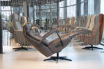 Elektrisch verstelbaar relaxfauteuil / relaxstoel Twinz 234 in Leer Elegance kleur Antraciet van Gealux met 3 motoren en accu. Direct leverbaar. - Afbeelding 5