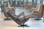 Elektrisch verstelbaar relaxfauteuil / relaxstoel Twinz 234 in Leer Elegance kleur Antraciet van Gealux met 3 motoren en accu. Direct leverbaar. - Afbeelding 6